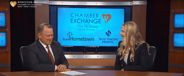 Jennifer St. Thomas joins Worcester Chamber’s Exchange TV Show